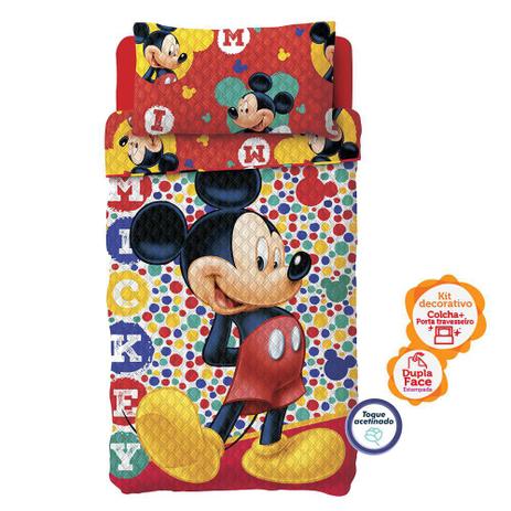 Colcha Infantil Bouti - Dupla Face - Mickey - C/ Porta Travesseiro - Lepper é boa?