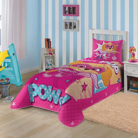 Colcha Infantil Matelassê - Patrulha Canina Rosa - Lepper Menor preço em Colcha Infantil Matelassê - Patrulha Canina Rosa - Lepper