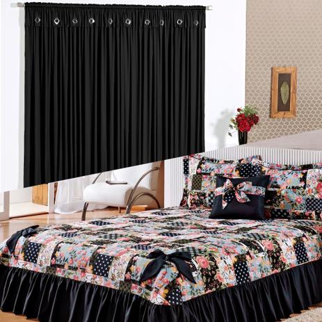 Colcha Laila Casal com Babado Floral Preta com Cortina - 06 Peças - Sarah enxovais é ruim? Colcha Laila Casal com Babado Floral Preta com Cortina - 06 Peças - Sarah enxovais é boa?