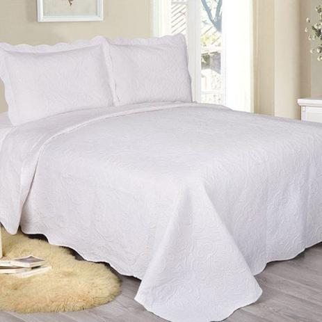 Colcha Matelasse Casal Gigante Arabesque 220x240 cm Branca - Camesa é ruim? Colcha Matelasse Casal Gigante Arabesque 220x240 cm Branca - Camesa é boa?