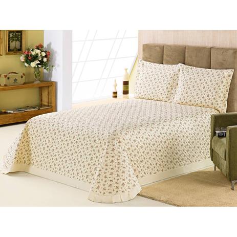Colcha Matelasse Delicate Botane Percal 200 Fios Casal 3 Pe - Plumasul Menor preço em Colcha Matelasse Delicate Botane Percal 200 Fios Casal 3 Pe - Plumasul
