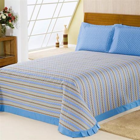 Colcha Matelassê Delicate Charm Casal 200 Fios Azul Plumasul Menor preço em Colcha Matelassê Delicate Charm Casal 200 Fios Azul Plumasul