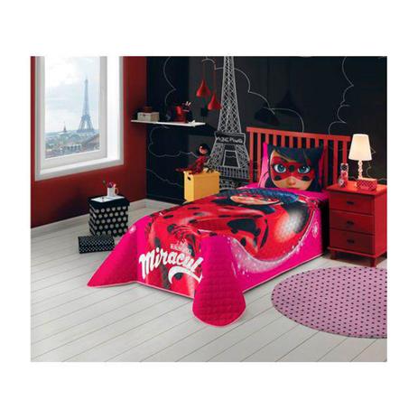 Colcha Matelassê Solteiro Estampado Ladybug com 1 Peça Lepper Menor preço em Colcha Matelassê Solteiro Estampado Ladybug com 1 Peça Lepper