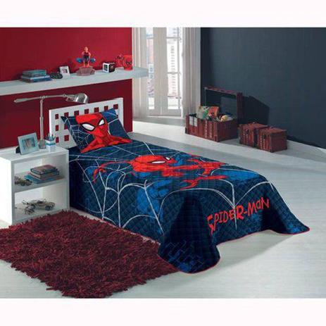 Colcha Matelassê Solteiro Spider Man 1 Peça Lepper Menor preço em Colcha Matelassê Solteiro Spider Man 1 Peça Lepper