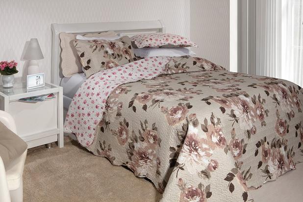 Colcha Patchwork - Solteiro - Dupla Face - C/ Porta Travesseiro - Nice 2 - Rozac é boa?