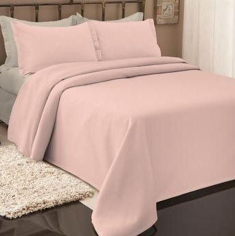 Colcha Piquet King Size 280x250 - Cor Rosa - Fassini têxtil Menor preço em Colcha Piquet King Size 280x250 - Cor Rosa - Fassini têxtil