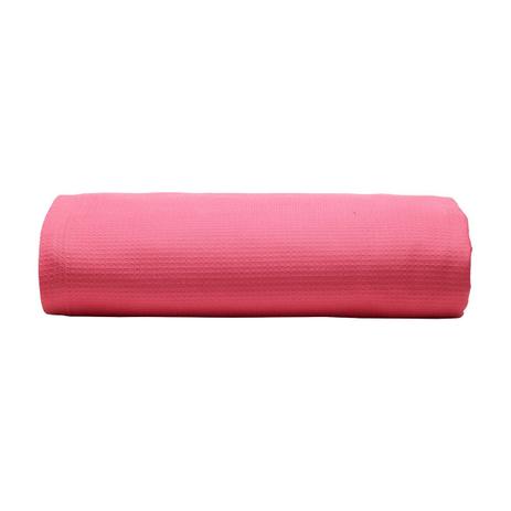 Colcha Piquet Solteiro 160X250cm Coral Santista Menor preço em Colcha Piquet Solteiro 160X250cm Coral Santista
