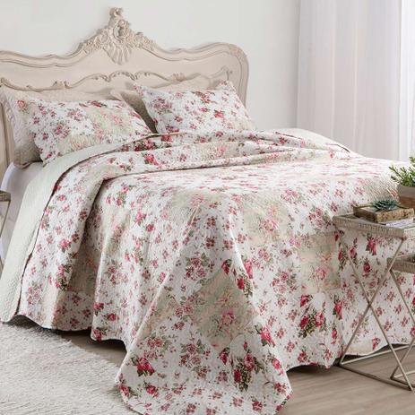 Colcha Queen 3 Peças Patchwork Boutis Bianca - Rozac é ruim? Colcha Queen 3 Peças Patchwork Boutis Bianca - Rozac é boa?