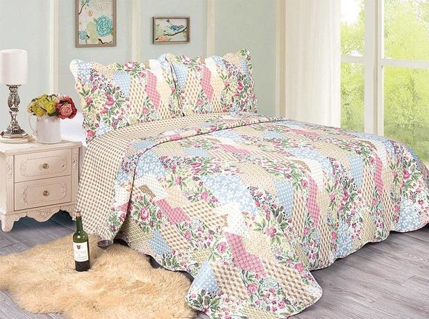 Colcha Queen Evolution Patchwork 3 PÇAS 150 Fios Uttica Camesa é boa?
