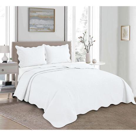 Colcha Queen Mandi Camesa 240x260cm 3 Peças Menor preço em Colcha Queen Mandi Camesa 240x260cm 3 Peças