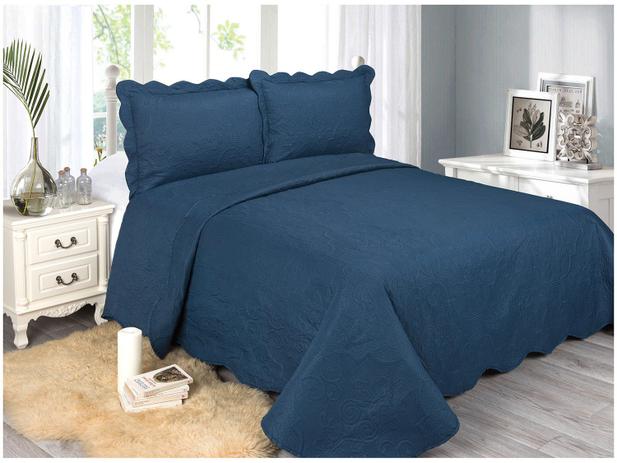 Colcha Queen Size 100 Microfibra 150 Fios - Camesa Boutis Barroque 3 Peças Menor preço em Colcha Queen Size 100 Microfibra 150 Fios - Camesa Boutis Barroque 3 Peças