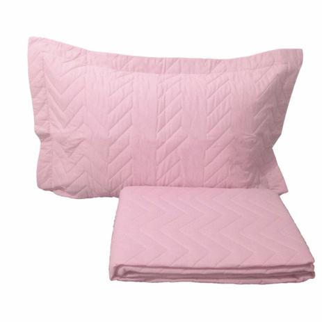 Colcha Sleep Casal Queen 3 Peças Rosa - Linha avulsa enxovais é boa?