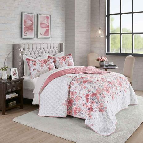 Colcha Solteiro Attuale Boutis Aria Rosa Antigo - Corttex é boa?