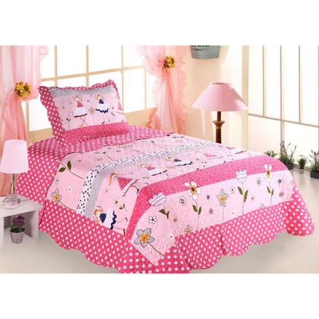 Colcha Solteiro Infantil 2 Peças Patchwork Boneca - Sultan é boa?