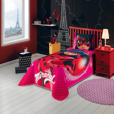 Colcha Solteiro Infantil Lepper Miraculous Ladybug Matelassê é boa?