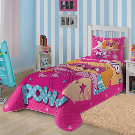 Colcha Solteiro Infantil Lepper Patrulha Canina Rosa Matelassê é boa?
