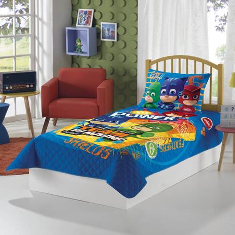 Colcha Solteiro Infantil Lepper PJ Masks Matelassê é boa?