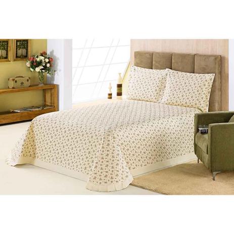 COLCHA SOLTEIRO MATELASSE DELICATE BOTANE PERCAL 200 FIOS BEGE - Plumasul Menor preço em COLCHA SOLTEIRO MATELASSE DELICATE BOTANE PERCAL 200 FIOS BEGE - Plumasul