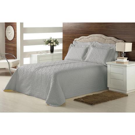 Colcha Solteiro Matelasse Soft Touch Cinza 1 peça - Plumasul Menor preço em Colcha Solteiro Matelasse Soft Touch Cinza 1 peça - Plumasul