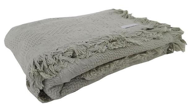 Colcha Solteiro Medalhão com Franja Verde Claro - Buddemeyer é boa?