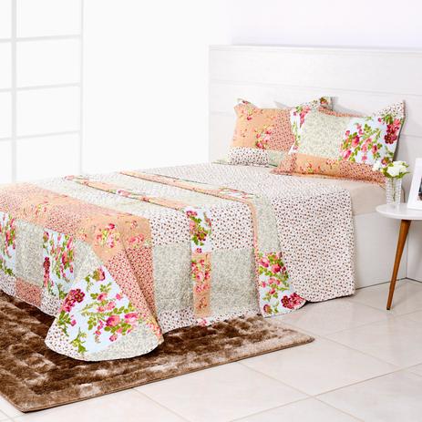 Colcha Ultrassonic Queen com Porta Travesseiro Lille - Bene casa é boa?
