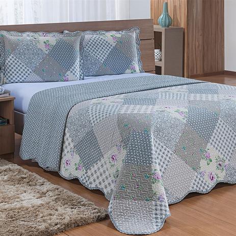 Colcha ultrassonica parma queen 2,40 x 2,60 des. 001 / niazitex Menor preço em Colcha ultrassonica parma queen 2,40 x 2,60 des. 001 / niazitex