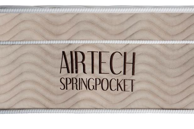 Colchão Airtech Spring Pocket Solteiro (88x188x30) - Estrutura em molas Superpocket, EPS, D26 Pró - Airtech - Ortobom Menor preço em Colchão Airtech Spring Pocket Solteiro (88x188x30) - Estrutura em molas Superpocket, EPS, D26 Pró - Airtech - Ortobom