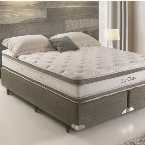 Colchão Casal 32cmx138cmx188cm Molas Conforclass Big Class Herval Bege/Marrom Menor preço em Colchão Casal 32cmx138cmx188cm Molas Conforclass Big Class Herval Bege/Marrom