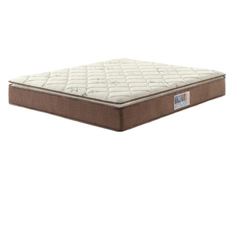 Colchão Castor de Molas Pocket Viategel SLX Pillow Top Double Face Casal -  1,38x1,88x0,36 - Carrefour