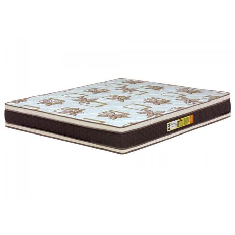 Colchão Casal Espuma Strong Fit Orthopedic 24cmx138cmx188cm Hellen D45 Marrom/Bege - Hellen colchões Menor preço em Colchão Casal Espuma Strong Fit Orthopedic 24cmx138cmx188cm Hellen D45 Marrom/Bege - Hellen colchões