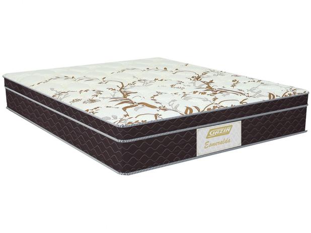 Colchão Casal Gazin Mola Ensacada - 26cm de Altura Esmeralda - Colchão  Casal - Magazine Luiza
