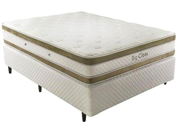 Colchão Casal Herval Mola Ensacada - 32cm de Alt. Vivere Big Class Menor preço em Colchão Casal Herval Mola Ensacada - 32cm de Alt. Vivere Big Class