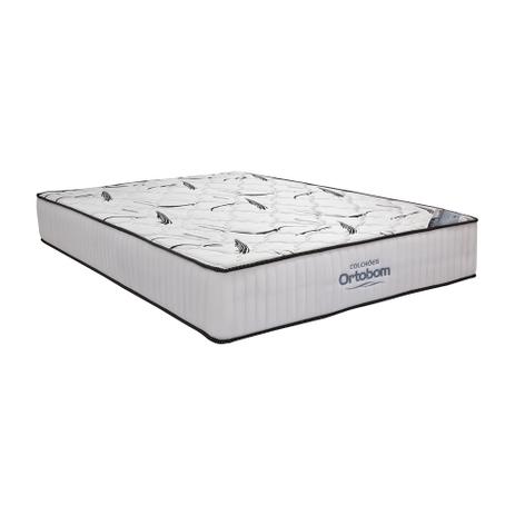Colchão Casal Highfoam Espuma HR45 28x138x188 Branco - Ortobom Menor preço em Colchão Casal Highfoam Espuma HR45 28x138x188 Branco - Ortobom