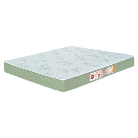 Colchão Casal King Sleep Max Espuma D33 180x200x18cm Branco/Verde - Castor Menor preço em Colchão Casal King Sleep Max Espuma D33 180x200x18cm Branco/Verde - Castor