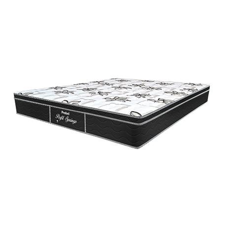 Colchão Casal Mola Ensacada Perfil Springs Especial (24x138x188) Branco e Detalhes Black - Prodormir Menor preço em Colchão Casal Mola Ensacada Perfil Springs Especial (24x138x188) Branco e Detalhes Black - Prodormir