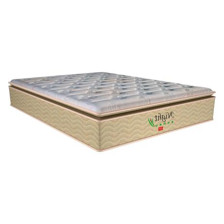 Colchão Casal Molas Ensacadas Night Bambu (32x138x188) Branco e Dourado - Pelmex Menor preço em Colchão Casal Molas Ensacadas Night Bambu (32x138x188) Branco e Dourado - Pelmex