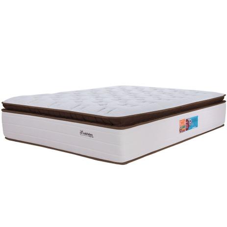 Colchão Casal Sensation Premium Mola Ensacada com pillow Top Macio de Espuma  HiperSoft + Viscoelástico BF Colchões - Cama Tradicional - Magazine Luiza