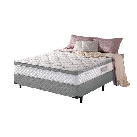 Colchao Conjunto Colchao e Box Agata Plus Casal L: 138 x A: 188 x P: 28 Geral Padrao Serflex Menor preço em Colchao Conjunto Colchao e Box Agata Plus Casal L: 138 x A: 188 x P: 28 Geral Padrao Serflex