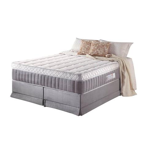 Colchao Conjunto Colchao e Box Diamante Plus King L: 193 x A: 203 x P: 38 Geral Padrao Serflex Menor preço em Colchao Conjunto Colchao e Box Diamante Plus King L: 193 x A: 203 x P: 38 Geral Padrao Serflex