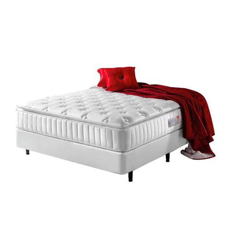 Colchao Conjunto Colchao e Box Granada Plus Casal L: 138 x A: 188 x P: 36 Geral Padrao Serflex Menor preço em Colchao Conjunto Colchao e Box Granada Plus Casal L: 138 x A: 188 x P: 36 Geral Padrao Serflex