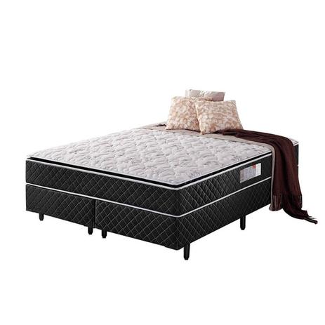 Colchao Conjunto Colchao e Box Onix Plus Queen L: 158 x A: 198 x P: 25 Geral Padrao Serflex Menor preço em Colchao Conjunto Colchao e Box Onix Plus Queen L: 158 x A: 198 x P: 25 Geral Padrao Serflex