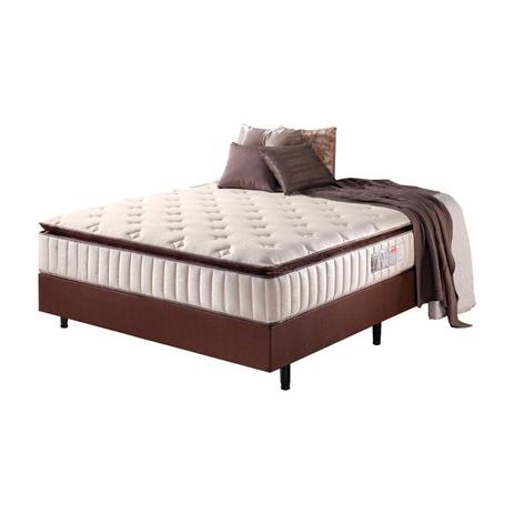 Colchao Conjunto Colchao e Box Topazio Plus Casal L: 138 x A: 188 x P: 35 Geral Padrao Serflex Menor preço em Colchao Conjunto Colchao e Box Topazio Plus Casal L: 138 x A: 188 x P: 35 Geral Padrao Serflex