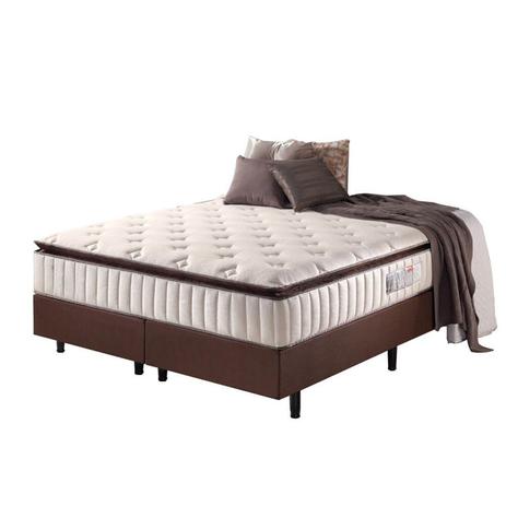 Colchao Conjunto Colchao e Box Topazio Plus King L: 193 x A: 203 x P: 35 Geral Padrao Serflex Menor preço em Colchao Conjunto Colchao e Box Topazio Plus King L: 193 x A: 203 x P: 35 Geral Padrao Serflex