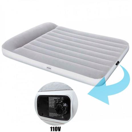 Colchao de Casal Inflavel com Inflador Eletrico Embutido 110v Mor Menor preço em Colchao de Casal Inflavel com Inflador Eletrico Embutido 110v Mor
