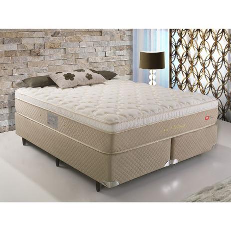 Colchão Herval Queen 34x158x198 New Platinum One Side Menor preço em Colchão Herval Queen 34x158x198 New Platinum One Side