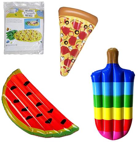 Colchao inflavel abacaxi / melancia / pizza/picole sortidos - Amacom Menor preço em Colchao inflavel abacaxi / melancia / pizza/picole sortidos - Amacom