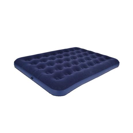 Colchão Inflável Casal Azul - Le Menor preço em Colchão Inflável Casal Azul - Le