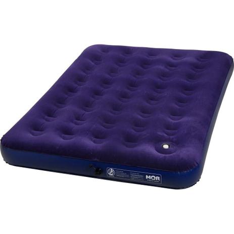 Colchão Inflável Casal Multiuso C/ Inflador Embutido + Kit Reparo- Mor Menor preço em Colchão Inflável Casal Multiuso C/ Inflador Embutido + Kit Reparo- Mor