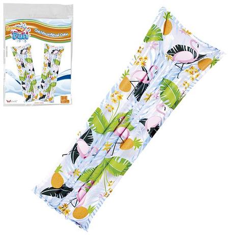 Colchao inflavel flamingo estampado 183x69cm summer fun - Wellmix Menor preço em Colchao inflavel flamingo estampado 183x69cm summer fun - Wellmix