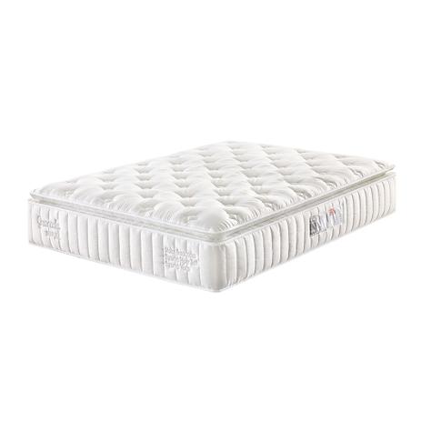 Colchão King Granada Espuma D28 Molas Ensacadas (36x193x203) Branco - Serflex Menor preço em Colchão King Granada Espuma D28 Molas Ensacadas (36x193x203) Branco - Serflex